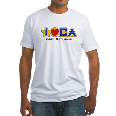I-LOVE-CALIFORNIA: T-Shirt + Bumper Sticker + Free Shipping